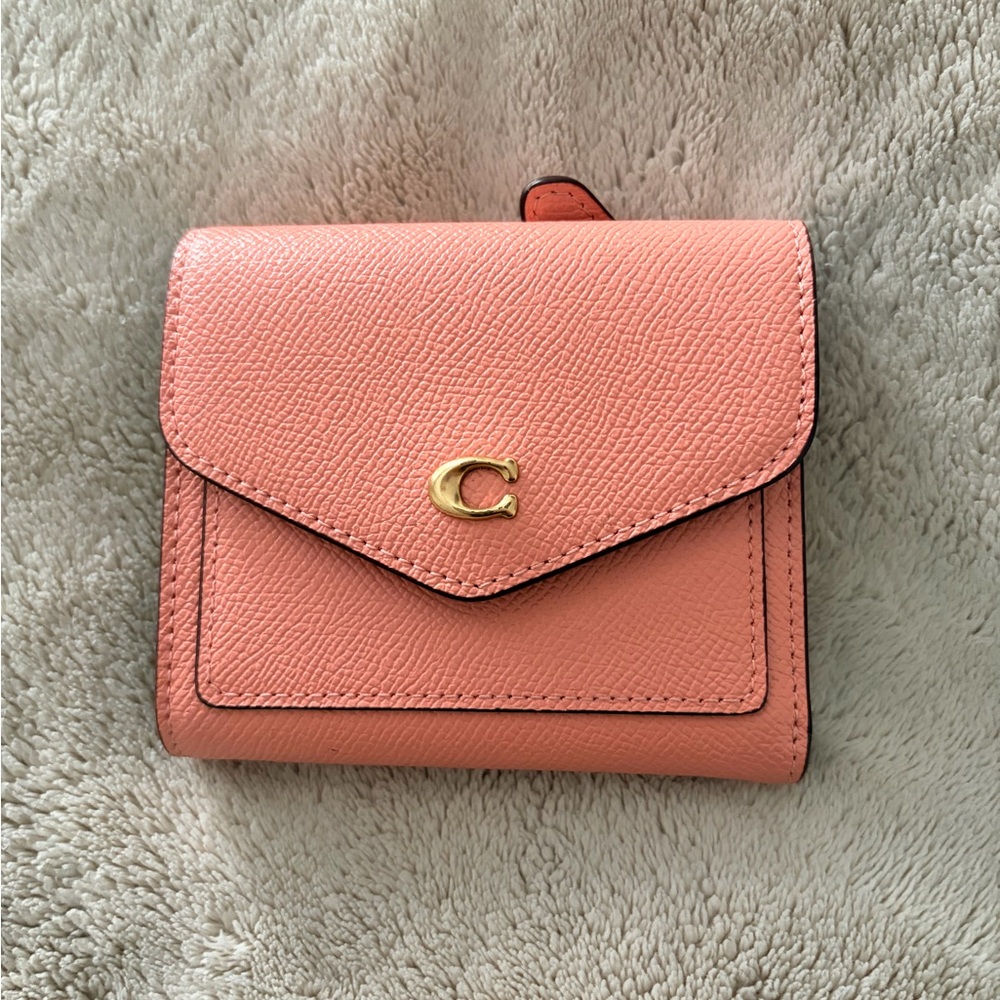 Coach Coral Leather Wallet